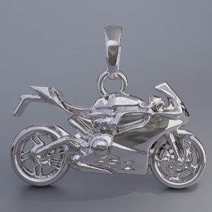 Ducati Panigale in Silber 925